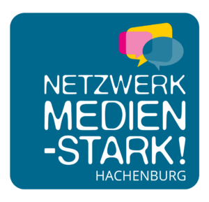 Logo Netzwerk Medien Stark Button quadrat 300x289